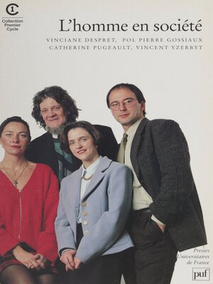 cover image of L'Homme en société